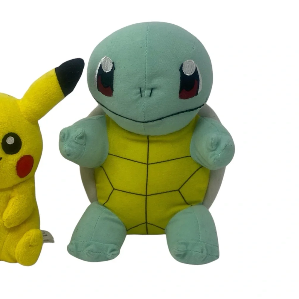 Pokemon Pikachu & Squirtle‎ Plushies